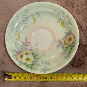Vintage Old Royal Bone China England Flower Saucer